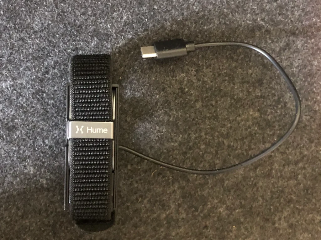 Hume Band verbunden mit der Ladestation