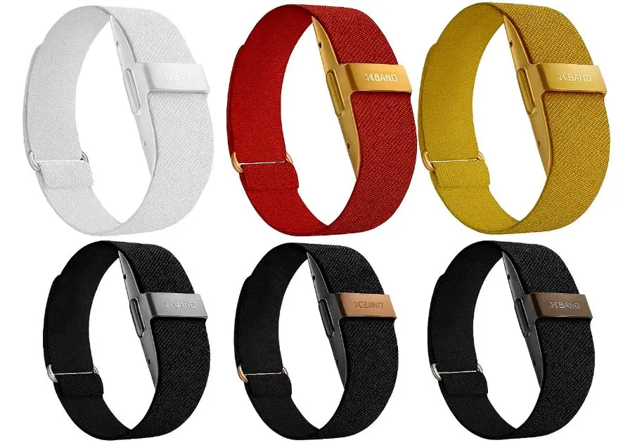 Verschiedene Farben und Stile des Hume Health Band