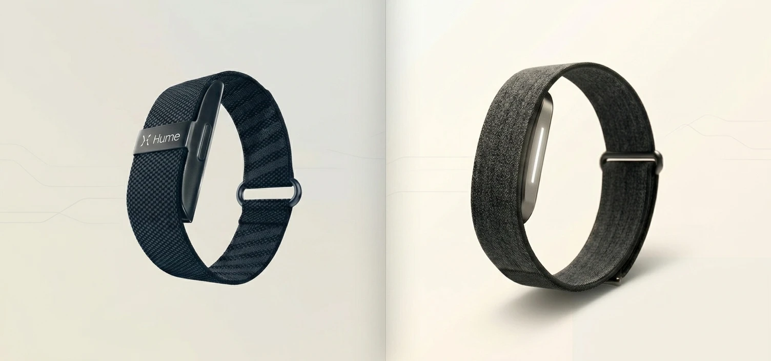 Hume Band 2.0 next to the original Hume Band, side-by-side independent comparison